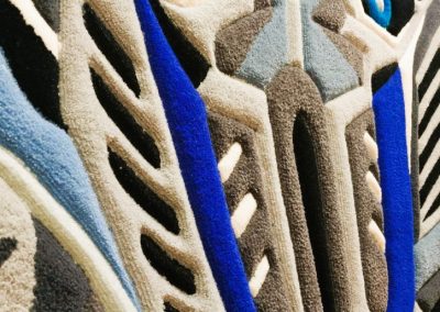 3D carving details of Optimus Prime rug