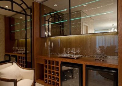 Vertical angle rendering of Johnnie Walker Red Label rug