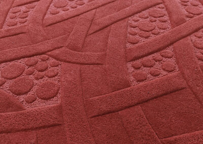 3D rug with Celtic pattern