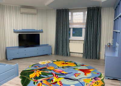 Children’s Carpet Tropics after restoration 2020, view one