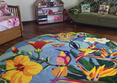 Children’s Carpet Tropics in kids room interior 2016