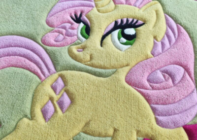 The Unicorn Rug is manufactured for Your little princess