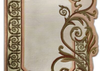 Asymmetric Rug for Corner Lounge