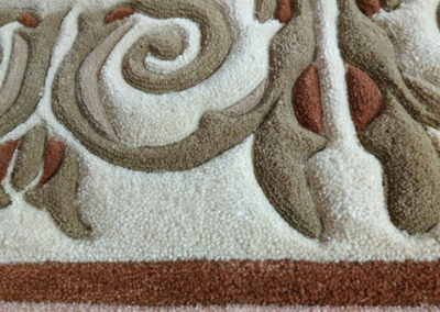 pattern asymmetric rug