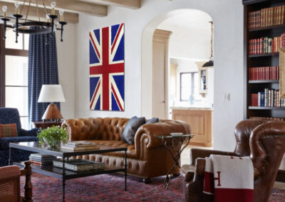 British flag union jack wall