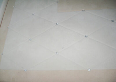 luxury rug detail swarovski design