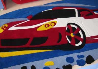 Ковер для мальчика SUPER-CAR. Общий вид