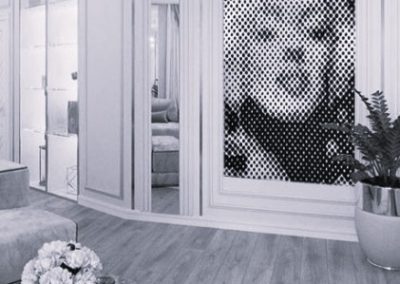 Ковер Мерлин Монро как настенное искусство