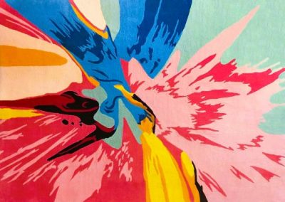 Ковер Брызги Краски общий вид