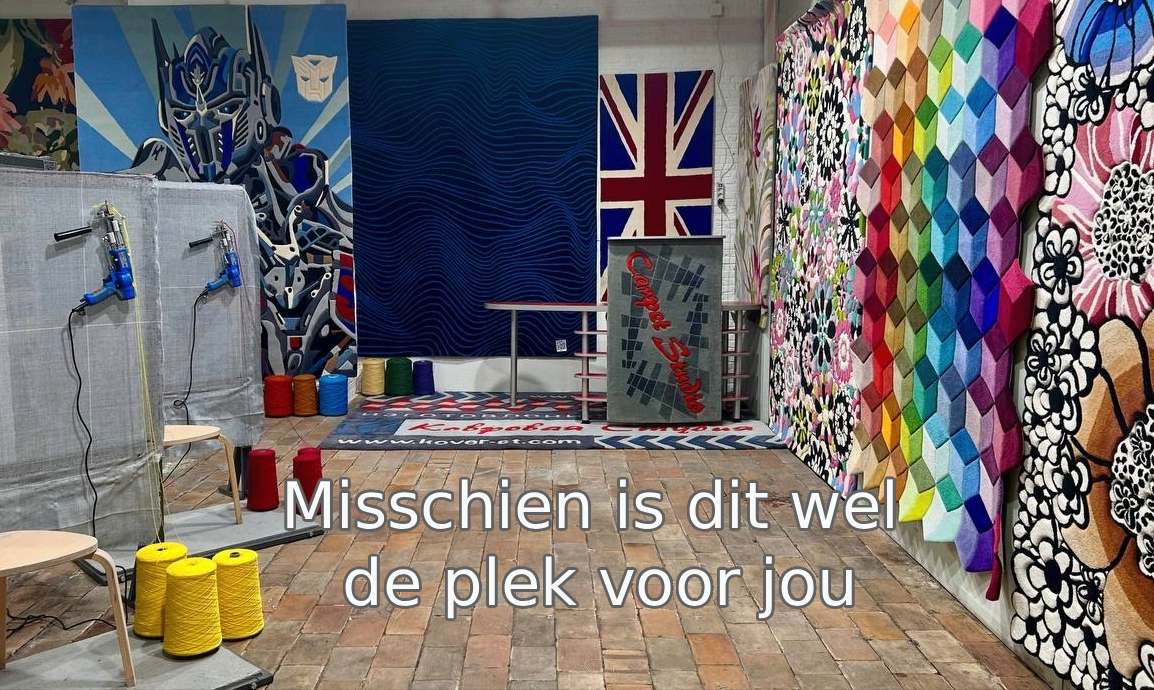 Tufting school in Brussel — leer handgemaakte tapijten maken